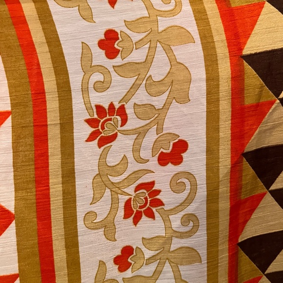 Darn Good Yarn Goddess Mini, reversible 2 layer recycled sari wrap skirt - Picture 9 of 12